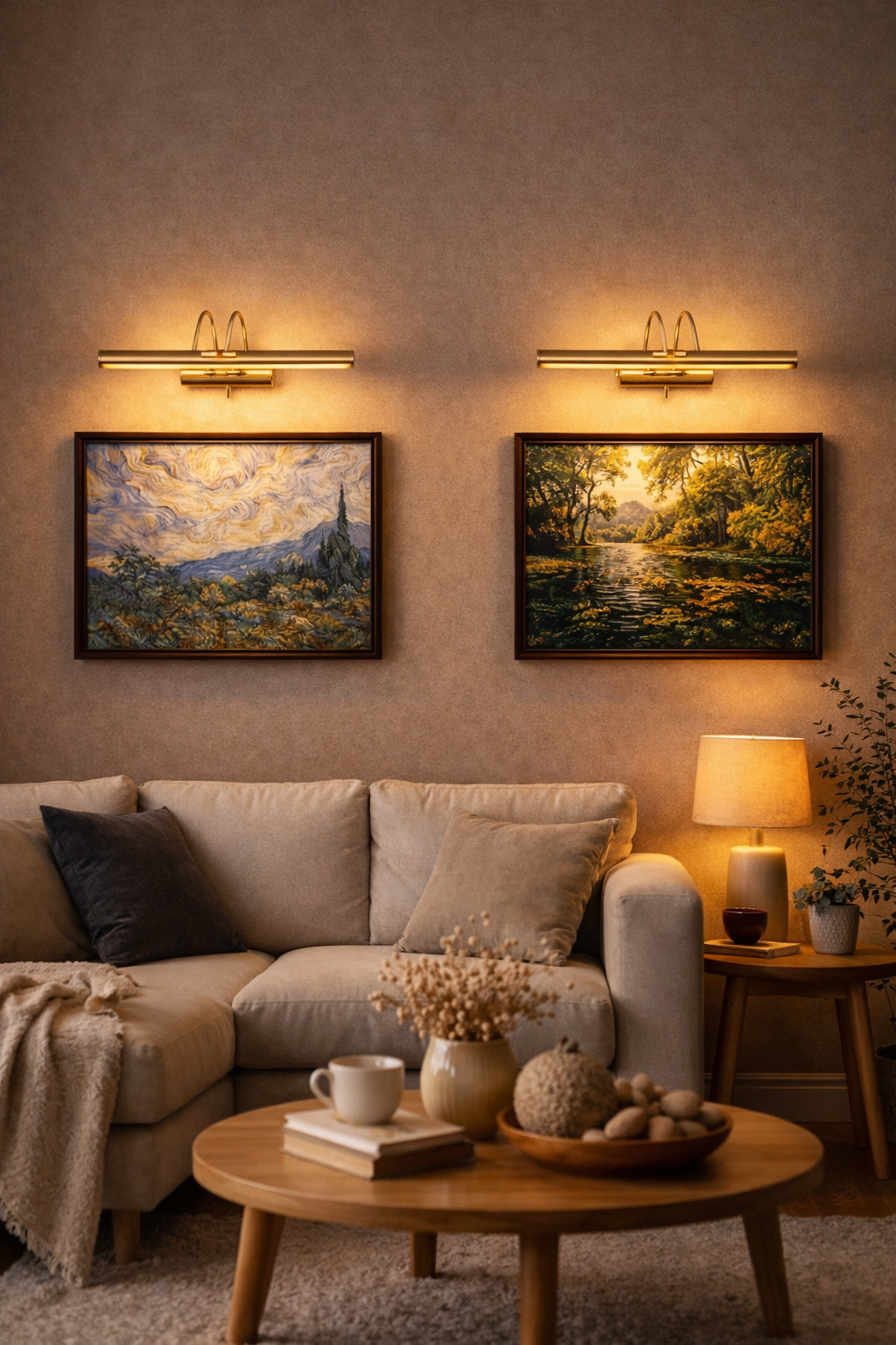 Gold Flüt Aplik Duvar Aydınlatma