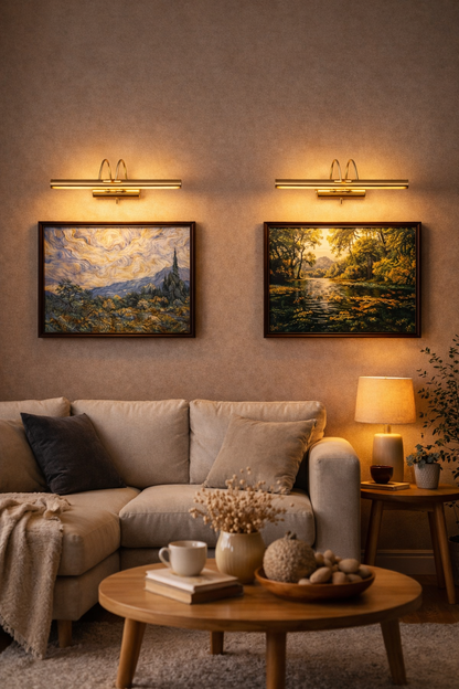 Gold Flüt Aplik Duvar Aydınlatma