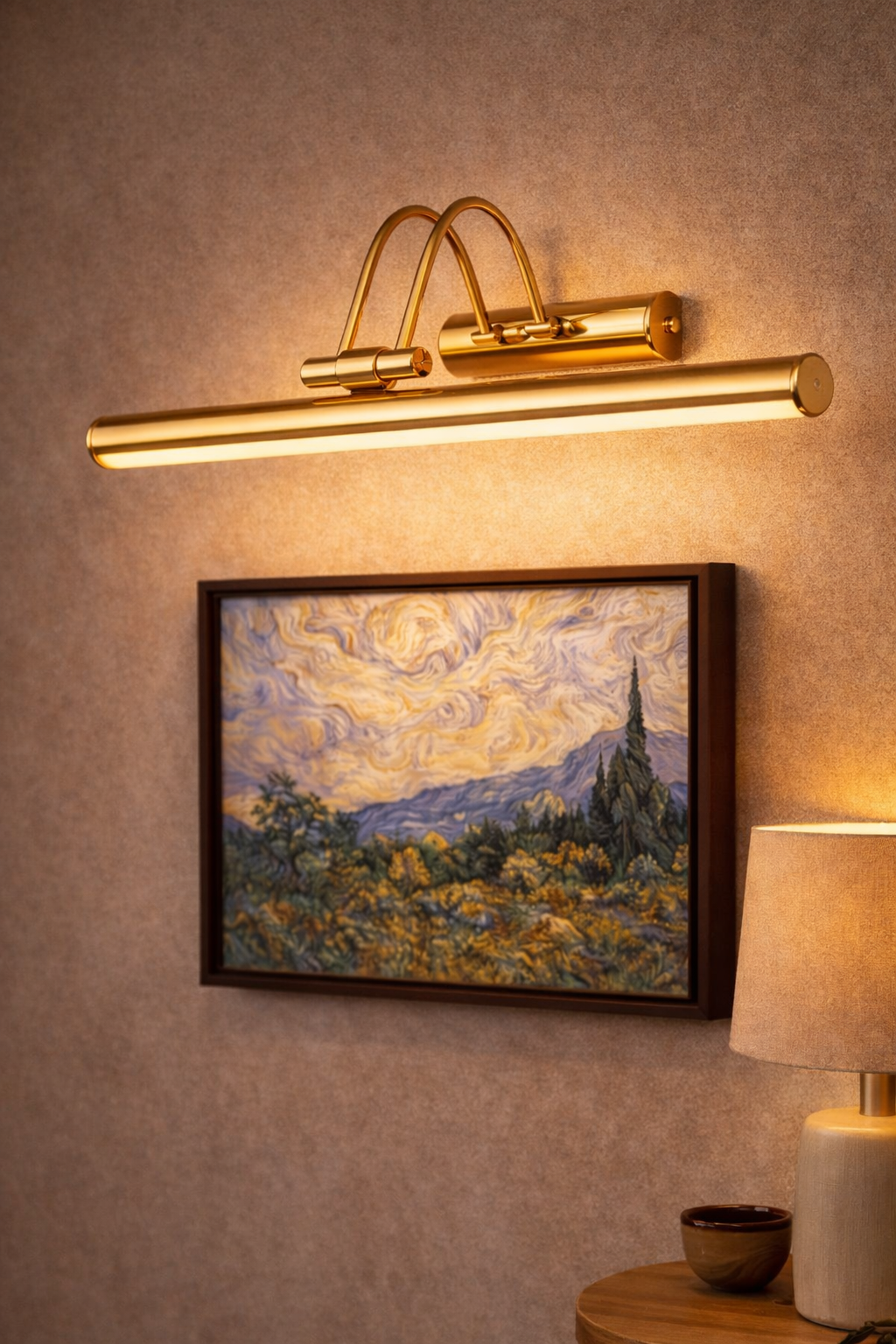 Gold Flüt Aplik Duvar Aydınlatma