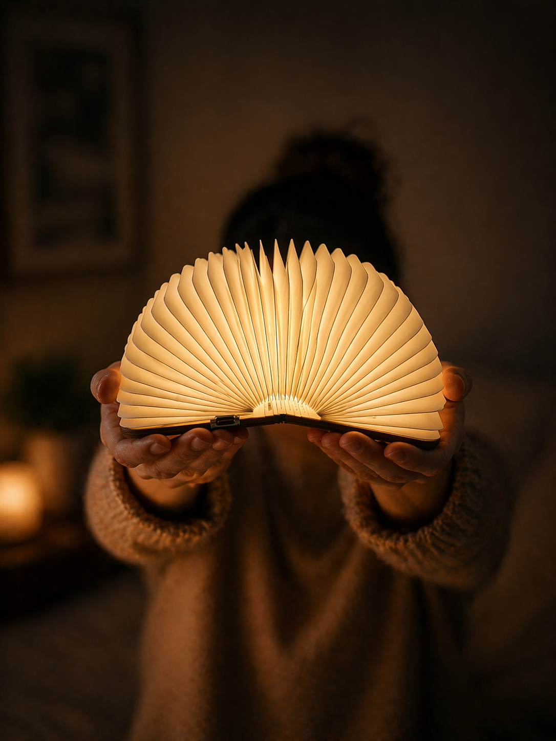 Şarjlı Kitap Lamba