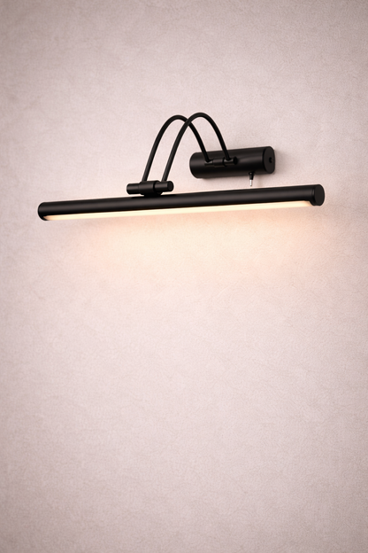 Siyah Flüt Aplik Duvar Aydınlatma