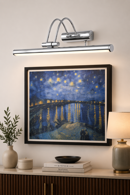 Krom Flüt Aplik Duvar Aydınlatma