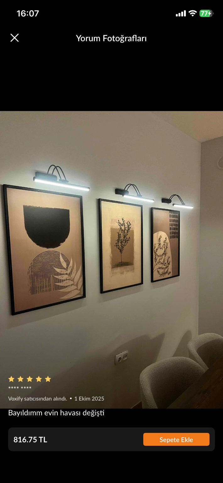 Flüt Aplik müşteri kullanım fotoğrafı