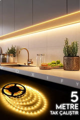 VOXIFY Adaptörlü Şerit LED – Gün Işığı / Beyaz - Voxify