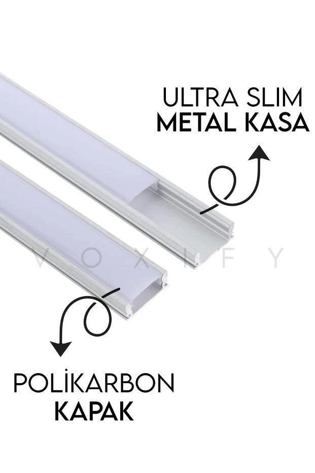 VOXIFY Kumandalı RGB Stick Lamba – 50 cm - Voxify
